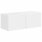 Conjunto de mueble de TV 4 pcs brillante Madera de ingeniería