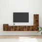 High Gloss 3-Piece TV Cabinet Set Engineered Wood