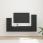 High Gloss TV Cabinet Set 4 pcs Engineered Wood