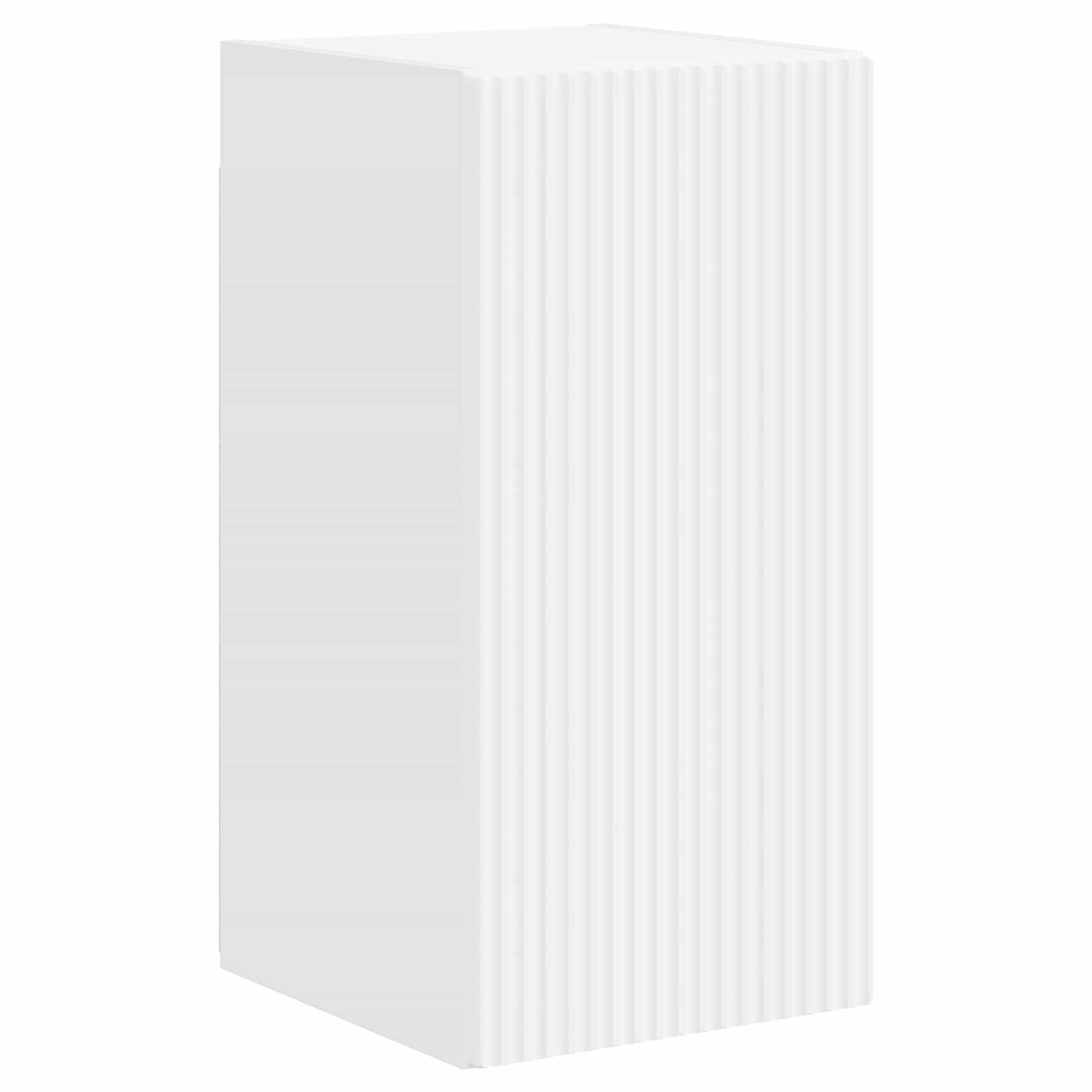 Conjunto de mueble de TV 4 pcs brillante Madera de ingeniería