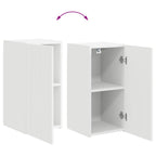Conjunto de mueble de TV 4 pcs brillante Madera de ingeniería