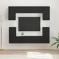 Conjunto de mueble de TV 5 pcs brillante Madera de ingeniería