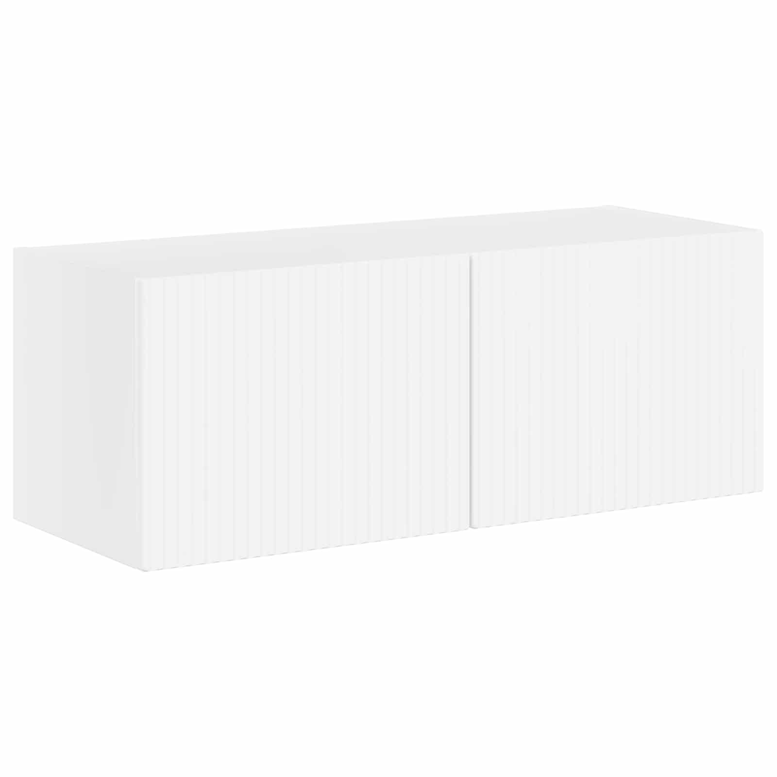 Conjunto de mueble de TV 6 pcs brillante Madera de ingeniería