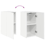 Conjunto de mueble de TV 6 pcs brillante Madera de ingeniería