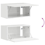 Conjunto de mueble de TV 5 pcs brillante Madera de ingeniería