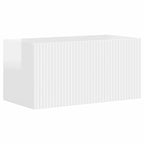 Conjunto de mueble de TV 6 pcs brillante Madera de ingeniería