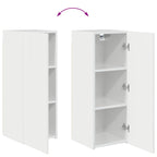Conjunto de mueble de TV 4 pcs brillante Madera de ingeniería