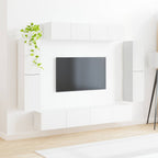 Mueble de TV 8 pcs