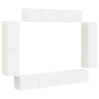 Mueble de TV 8 pcs