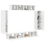 Mueble de TV 8 pcs