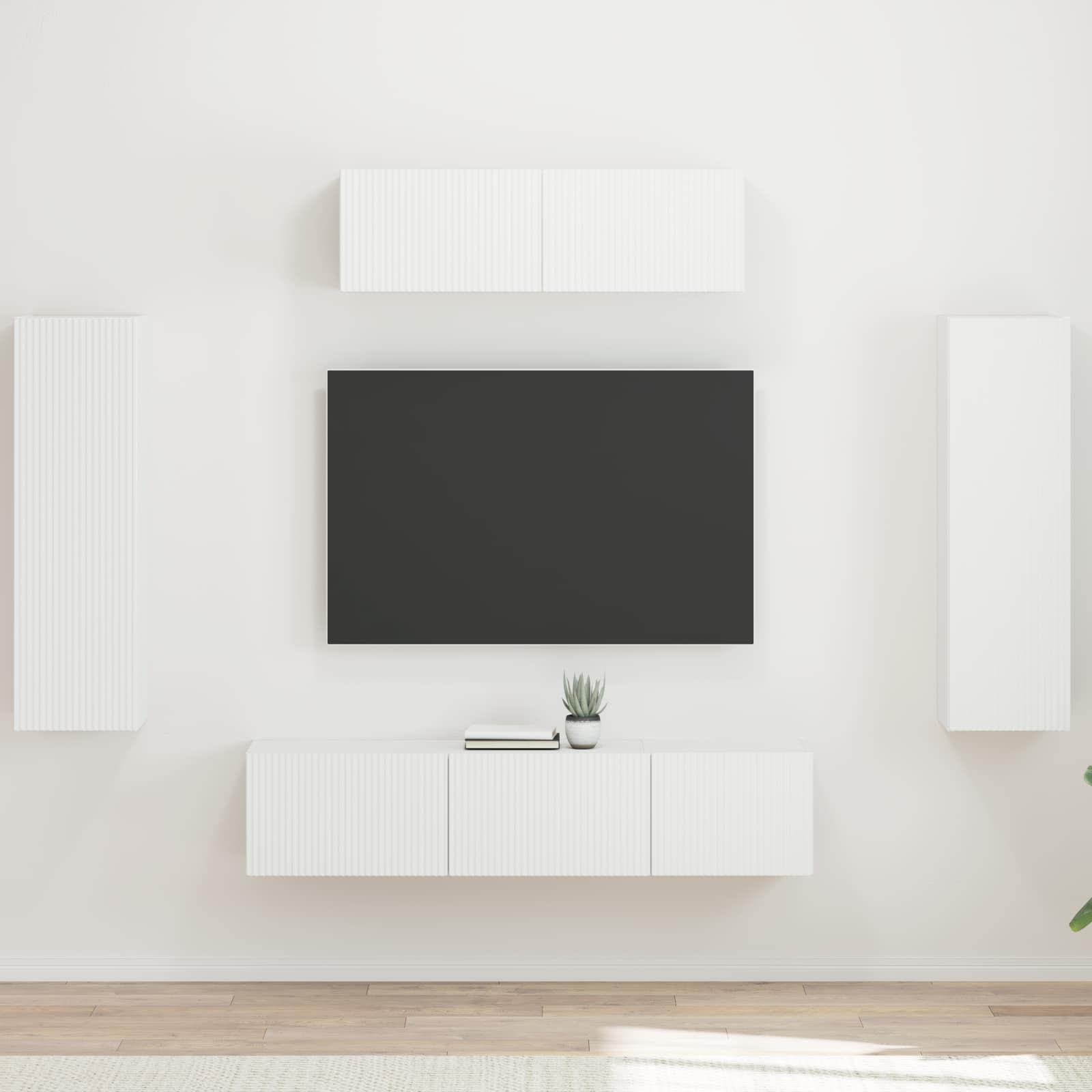 Mueble de TV 5 pcs