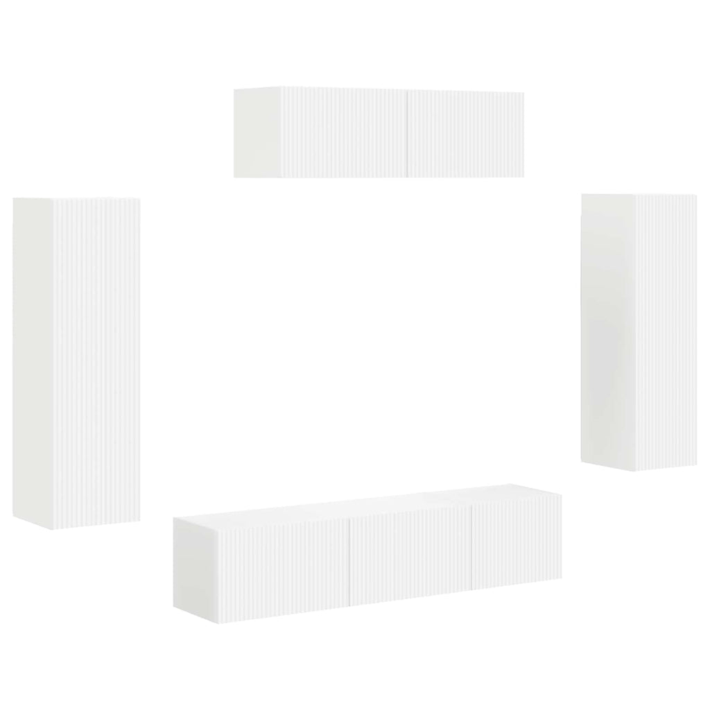 Mueble de TV 5 pcs