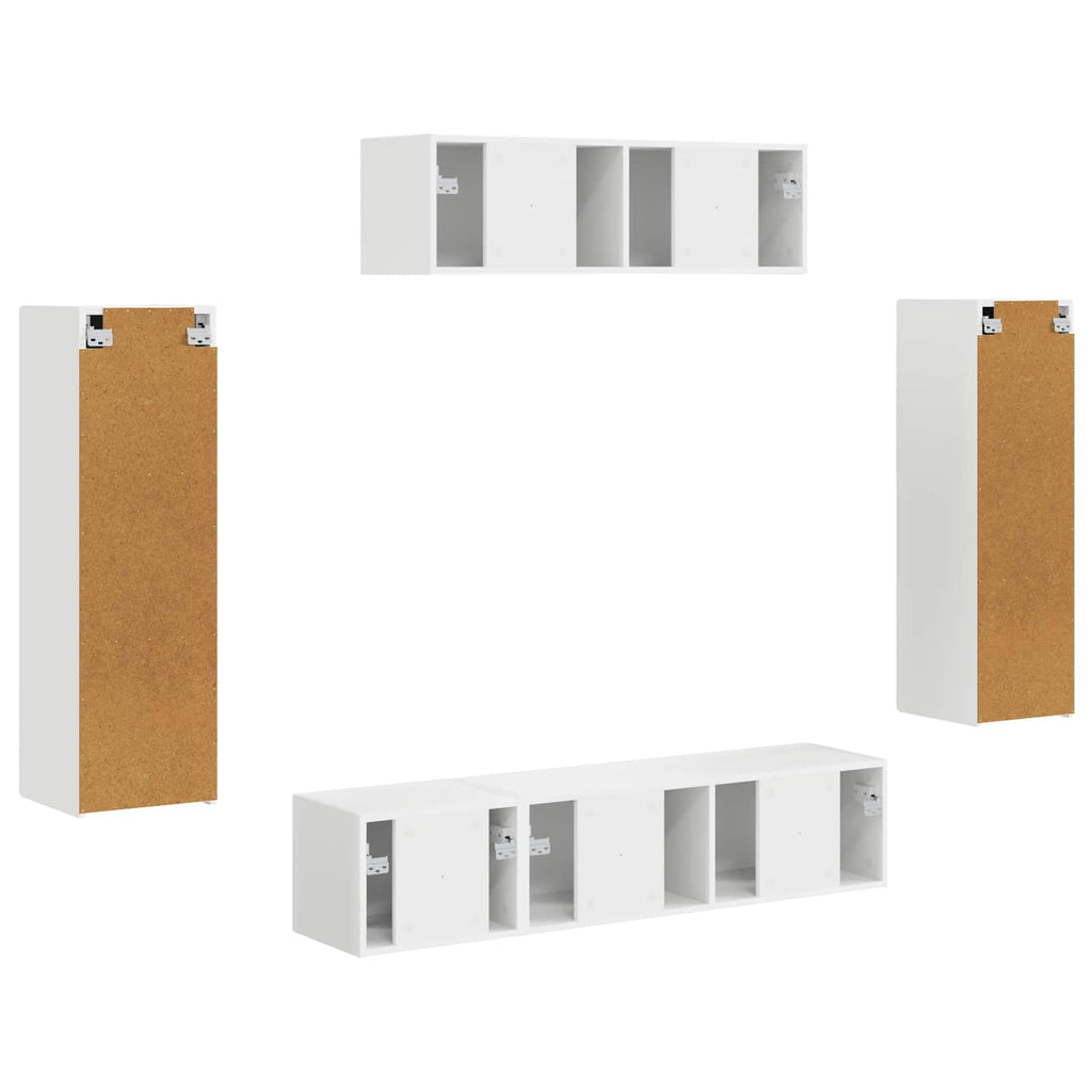 Mueble de TV 5 pcs