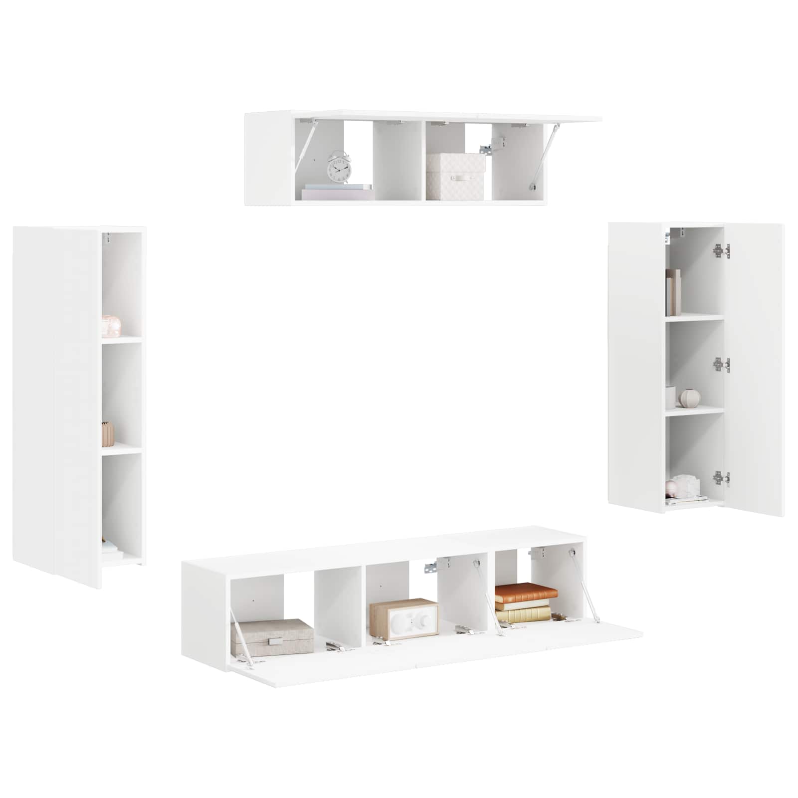 Mueble de TV 5 pcs