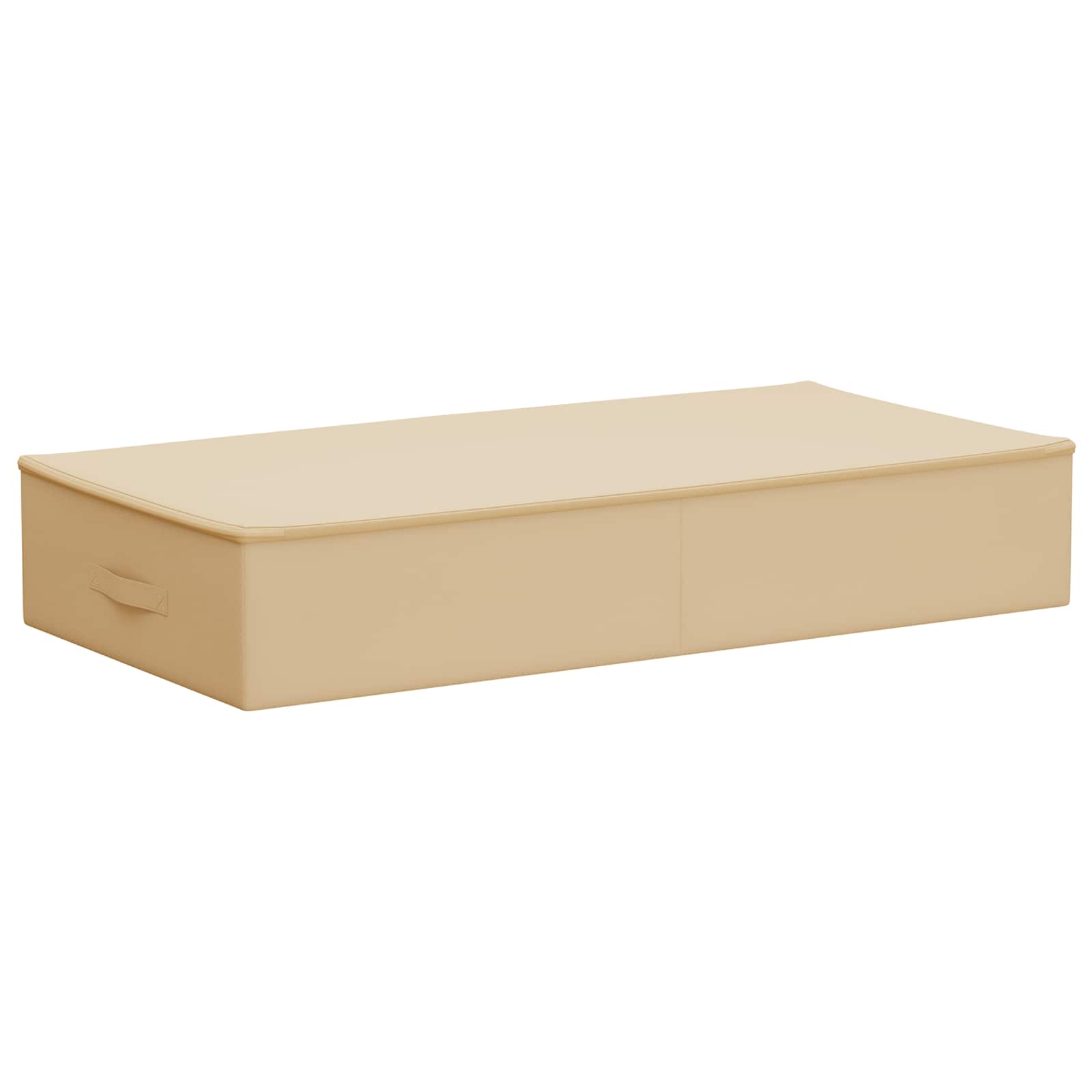 Caixa de Armazenamento 2 pçs Creme 100 x 50 x 18 cm