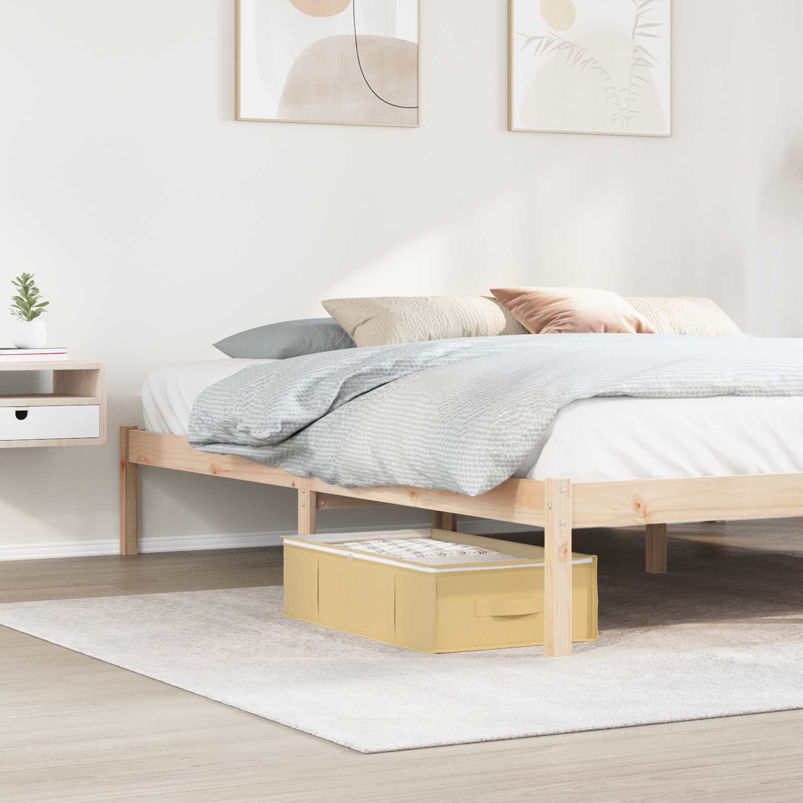 Caja de almacenamiento con ventana superior transparente