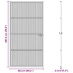 Puerta para el Hogar 102 x 201,5 x 3,5 cm