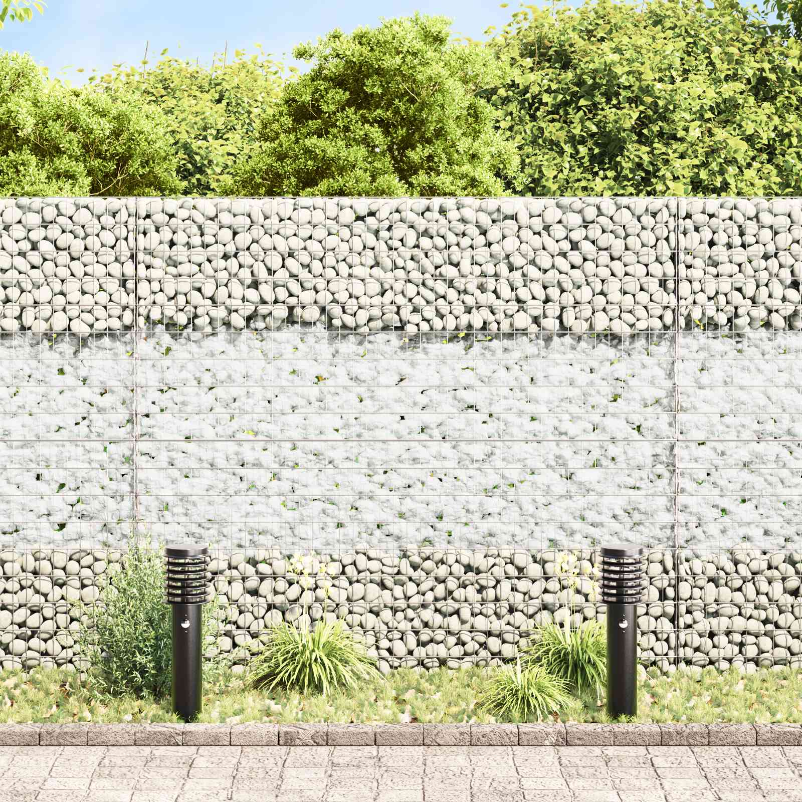 Garden Stones 12 cm Crystal