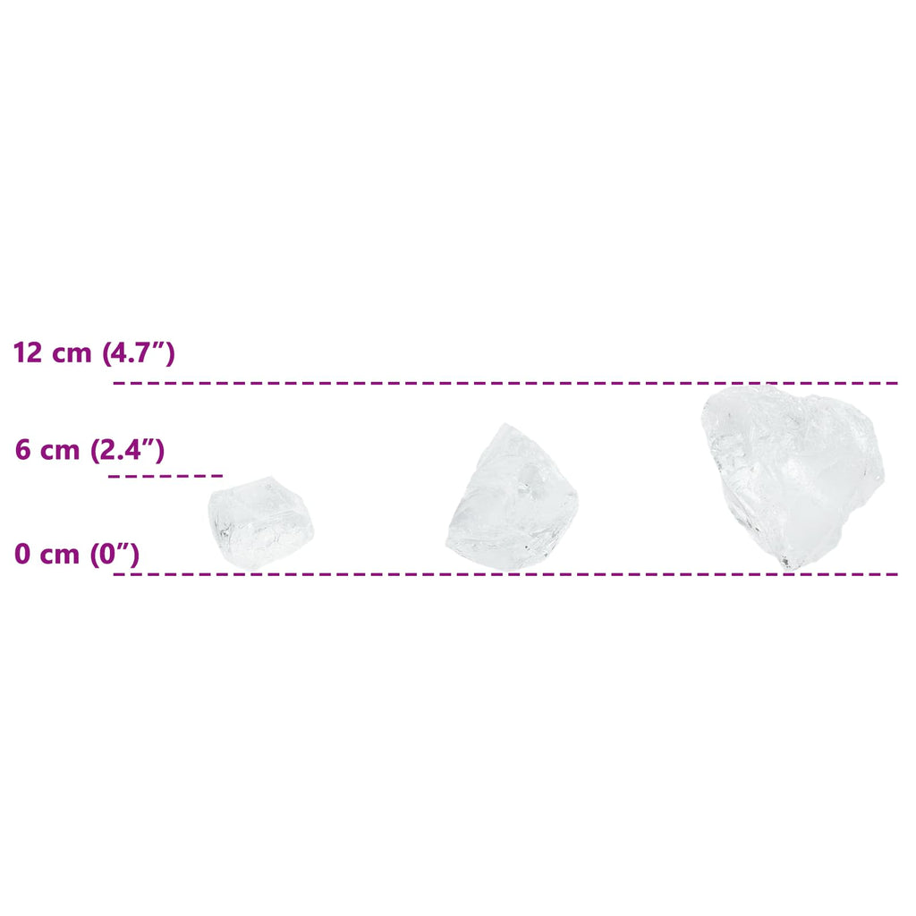 Garden Stones 12 cm Crystal