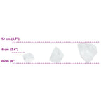 Garden Stones 12 cm Crystal