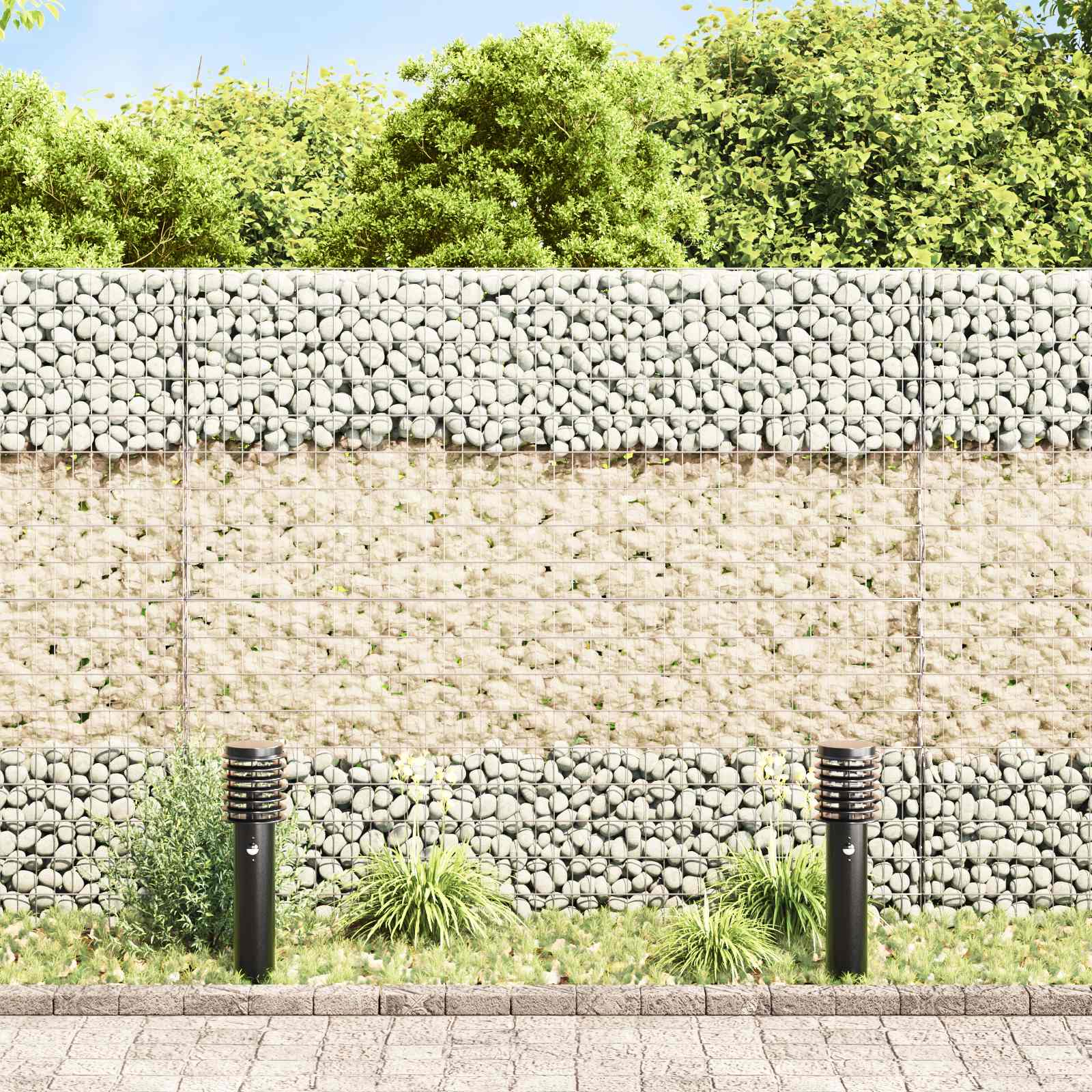 Garden Stones 12 cm Crystal