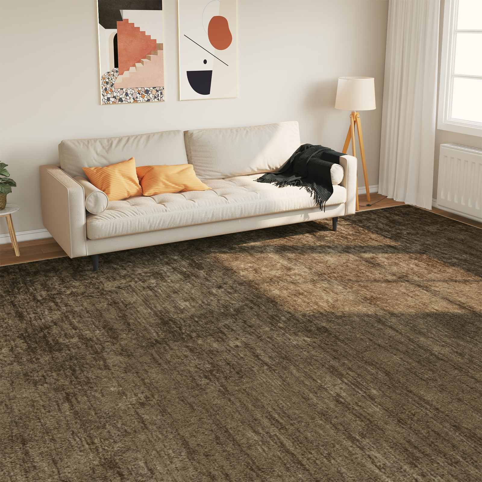 Pasillo de alfombra MARSA Verde bosque 50 x 150 cm