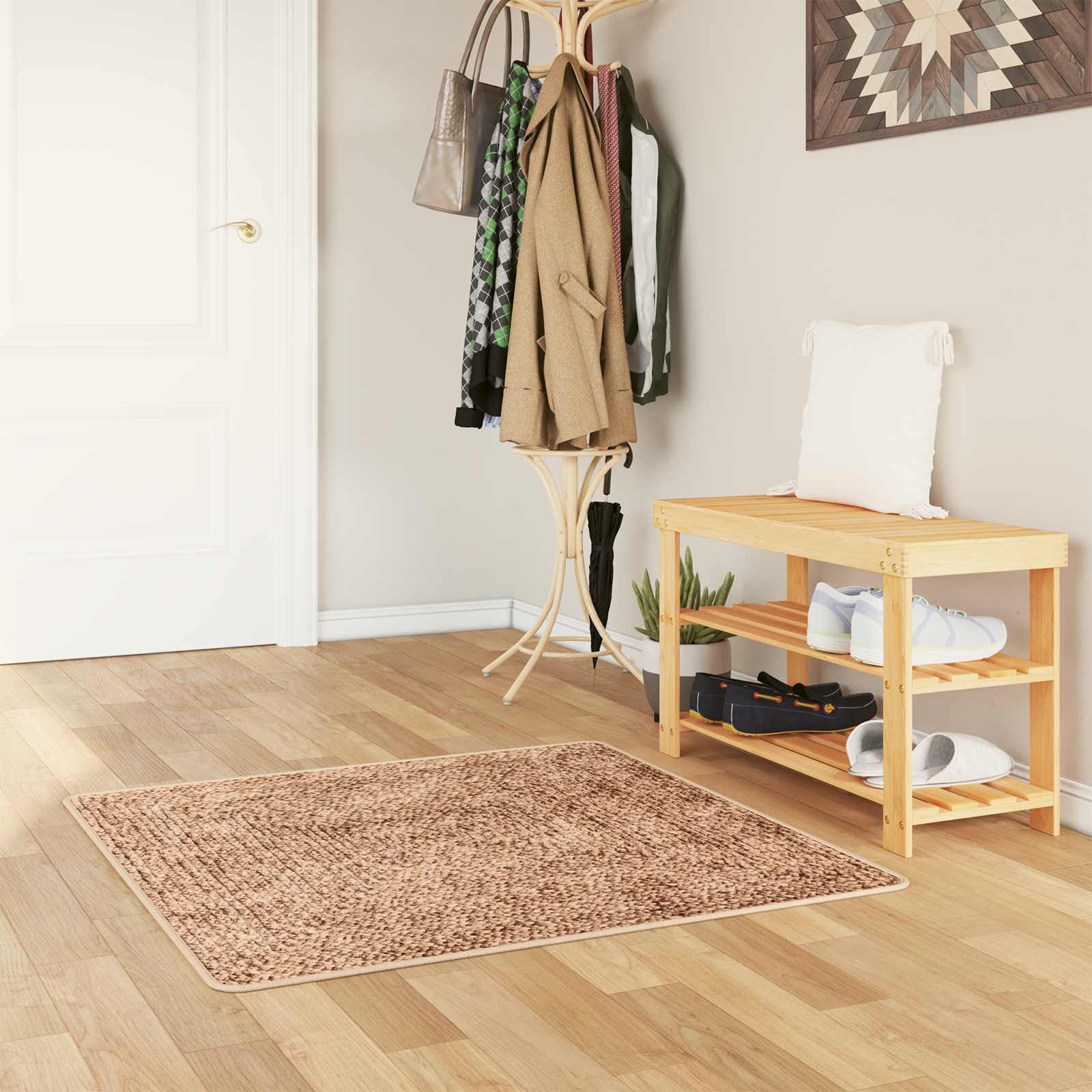 Pasillo de alfombra MARSA 100 x 100 cm Poliéster y PVC