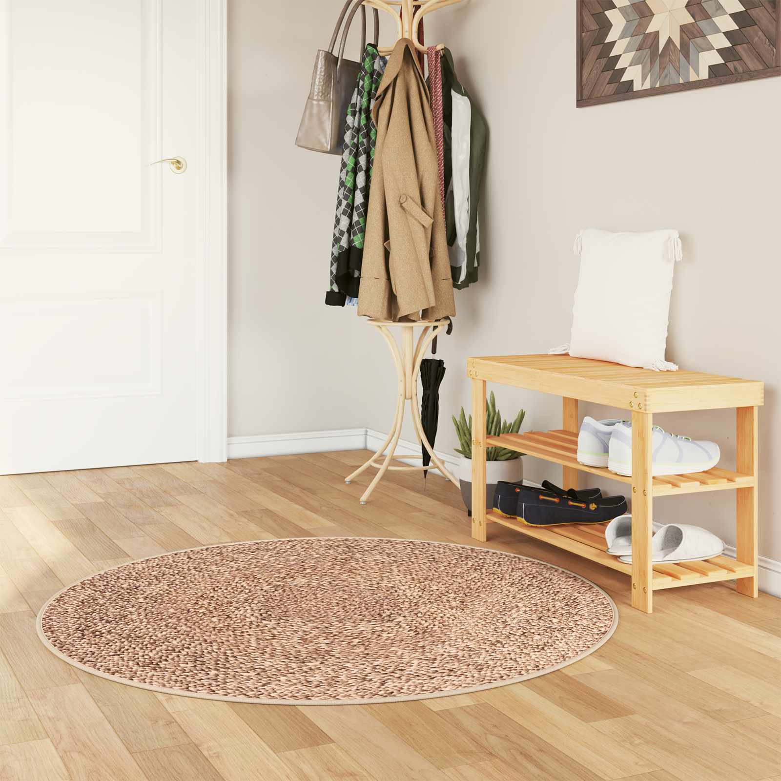 Pasillo de alfombra MARSA 100 x 100 cm Poliéster y PVC