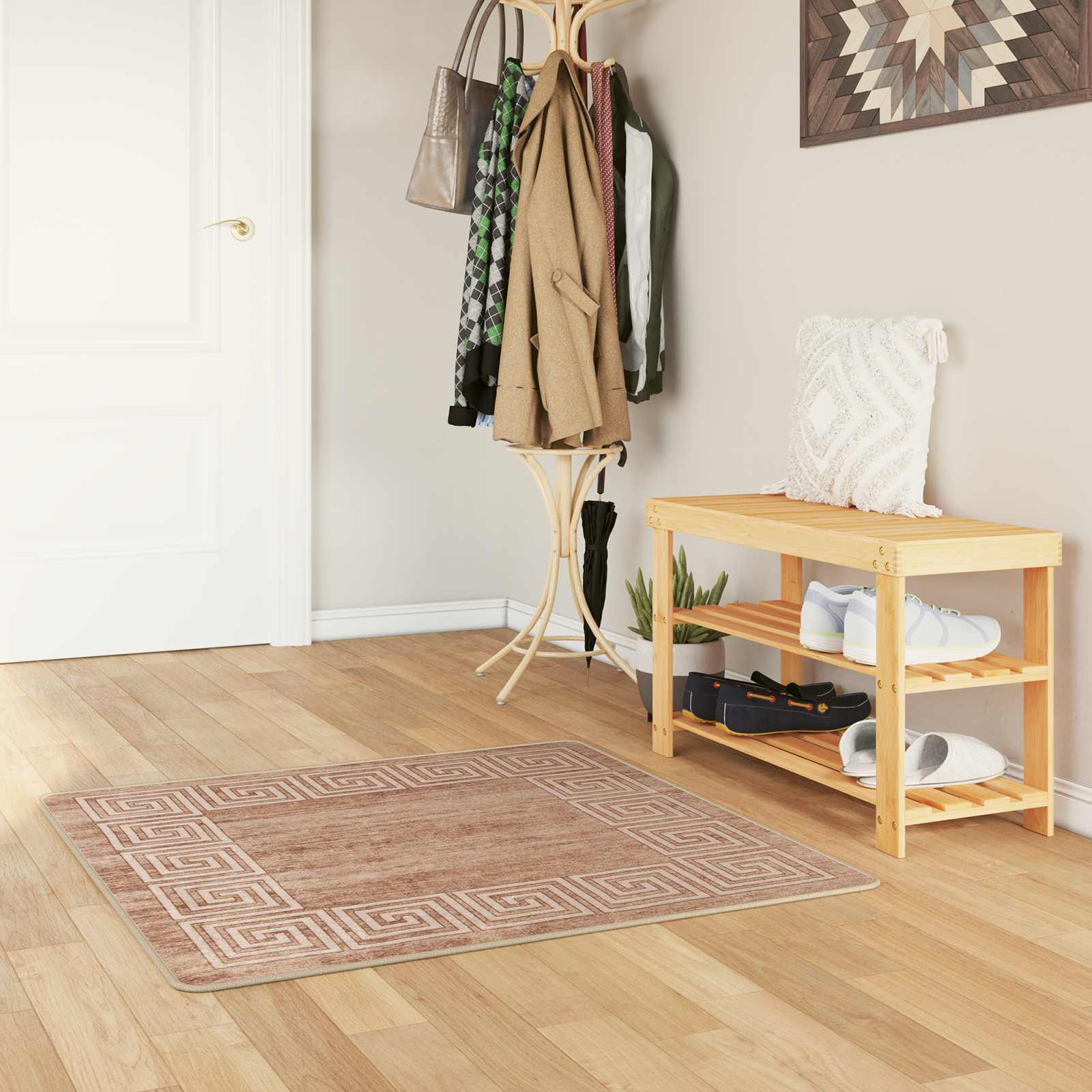 Pasillo de alfombra MARSA 100 x 100 cm Poliéster y PVC