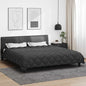 Anthracite Winter Duvet 135 x 200 cm Microfiber