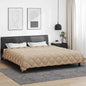 Anthracite Winter Duvet 135 x 200 cm Microfiber