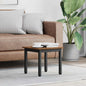 Mesa de Café Gris Sonoma 100 x 100 x 45 cm Madera de ingeniería