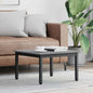 Mesa de Café Gris Sonoma 100 x 100 x 45 cm Madera de ingeniería