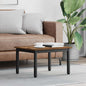 Mesa de Café Gris Sonoma 100 x 100 x 45 cm Madera de ingeniería
