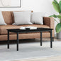 Mesa de Café Gris Sonoma 100 x 100 x 45 cm Madera de ingeniería