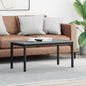 Mesa de Café Gris Sonoma 100 x 100 x 45 cm Madera de ingeniería