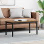 Mesa de Café Gris Sonoma 100 x 100 x 45 cm Madera de ingeniería