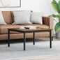 Mesa de Café Gris Sonoma 100 x 100 x 45 cm Madera de ingeniería