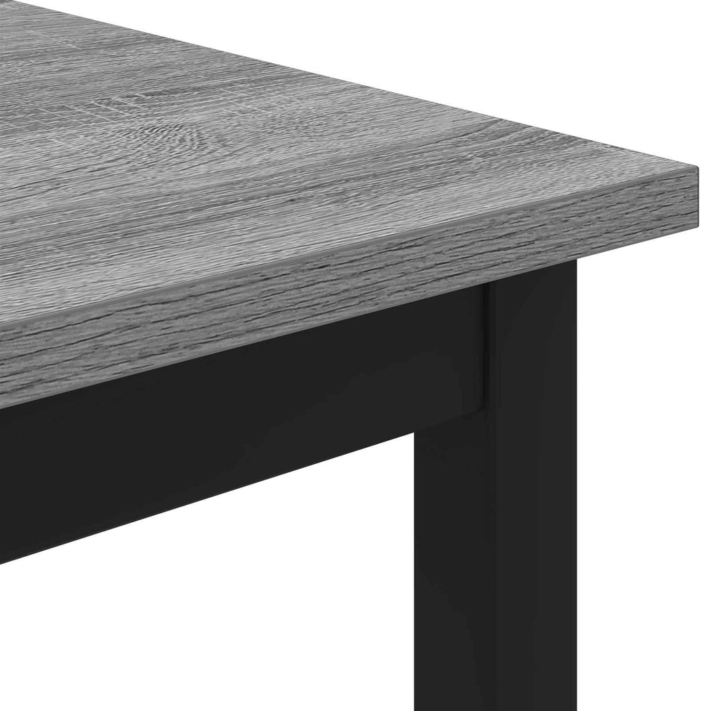Mesa de Café Gris Sonoma 100 x 100 x 45 cm Madera de ingeniería