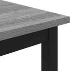 Mesa de Café Gris Sonoma 100 x 100 x 45 cm Madera de ingeniería