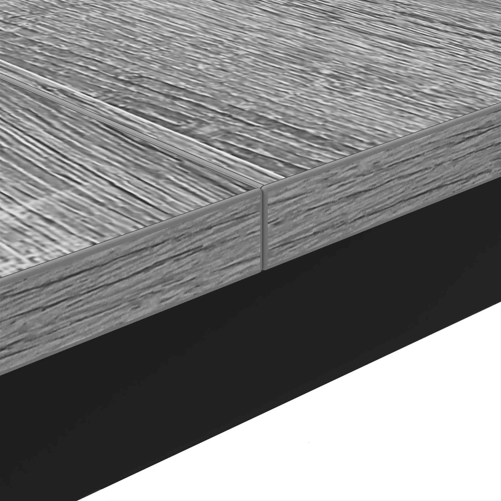 Mesa de Café Gris Sonoma 100 x 100 x 45 cm Madera de ingeniería