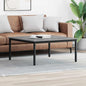 Mesa de Café Gris Sonoma 100 x 100 x 45 cm Madera de ingeniería