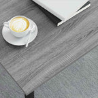 Mesa de Café Gris Sonoma 100 x 100 x 45 cm Madera de ingeniería