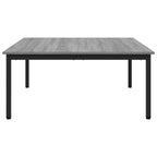 Mesa de Café Gris Sonoma 100 x 100 x 45 cm Madera de ingeniería