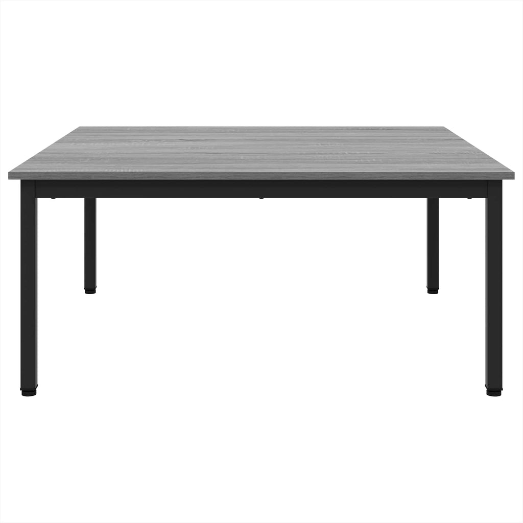 Mesa de Café Gris Sonoma 100 x 100 x 45 cm Madera de ingeniería