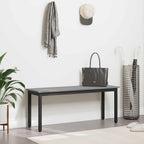 Banco Gris Sonoma 110 x 35 x 45 cm Madera de ingeniería