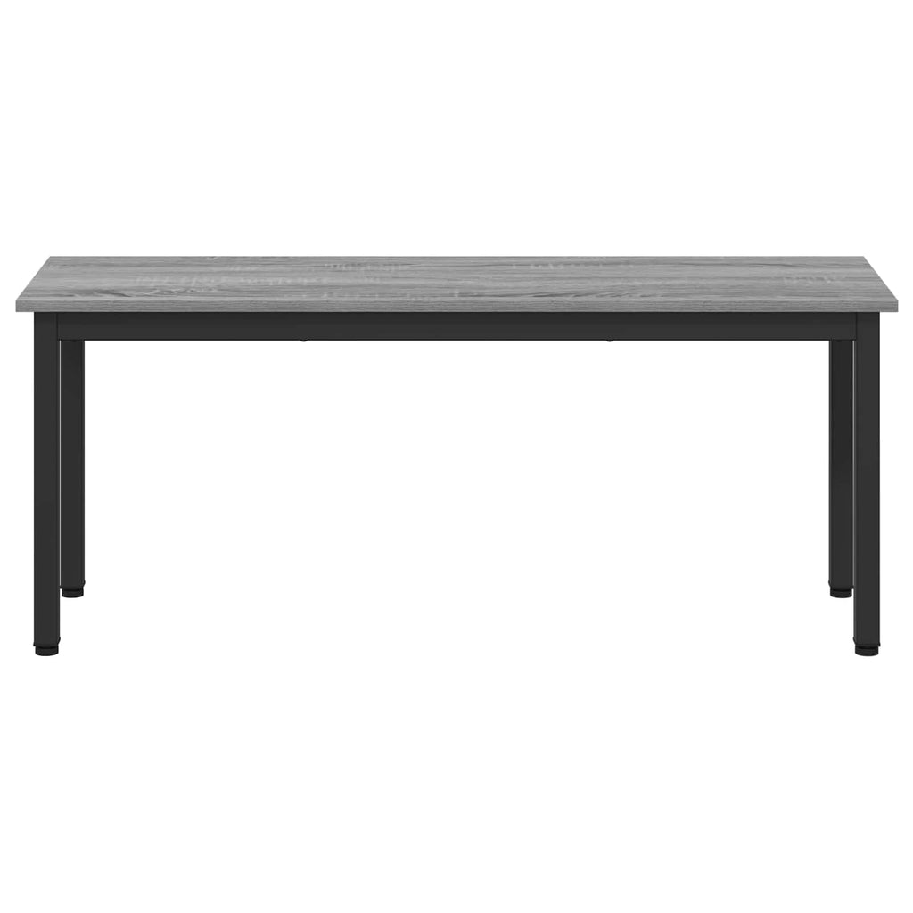 Banco Gris Sonoma 110 x 35 x 45 cm Madera de ingeniería