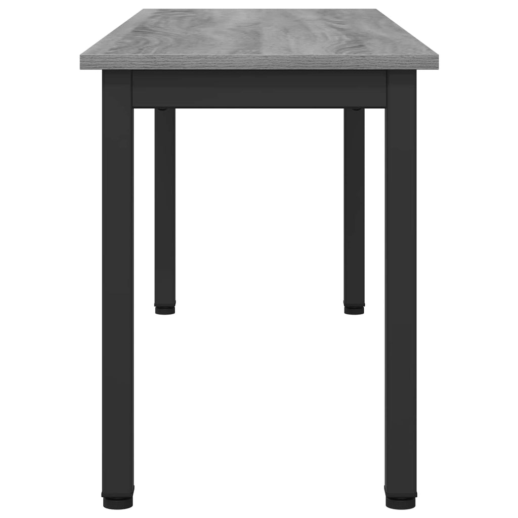 Banco Gris Sonoma 110 x 35 x 45 cm Madera de ingeniería