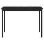 Mesas de comedor 110 x 100 x 75 cm METAL