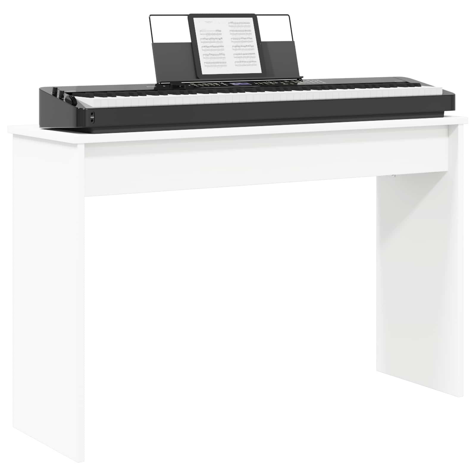 Soporte para teclado 100 x 32 x 64 cm Madera de ingeniería